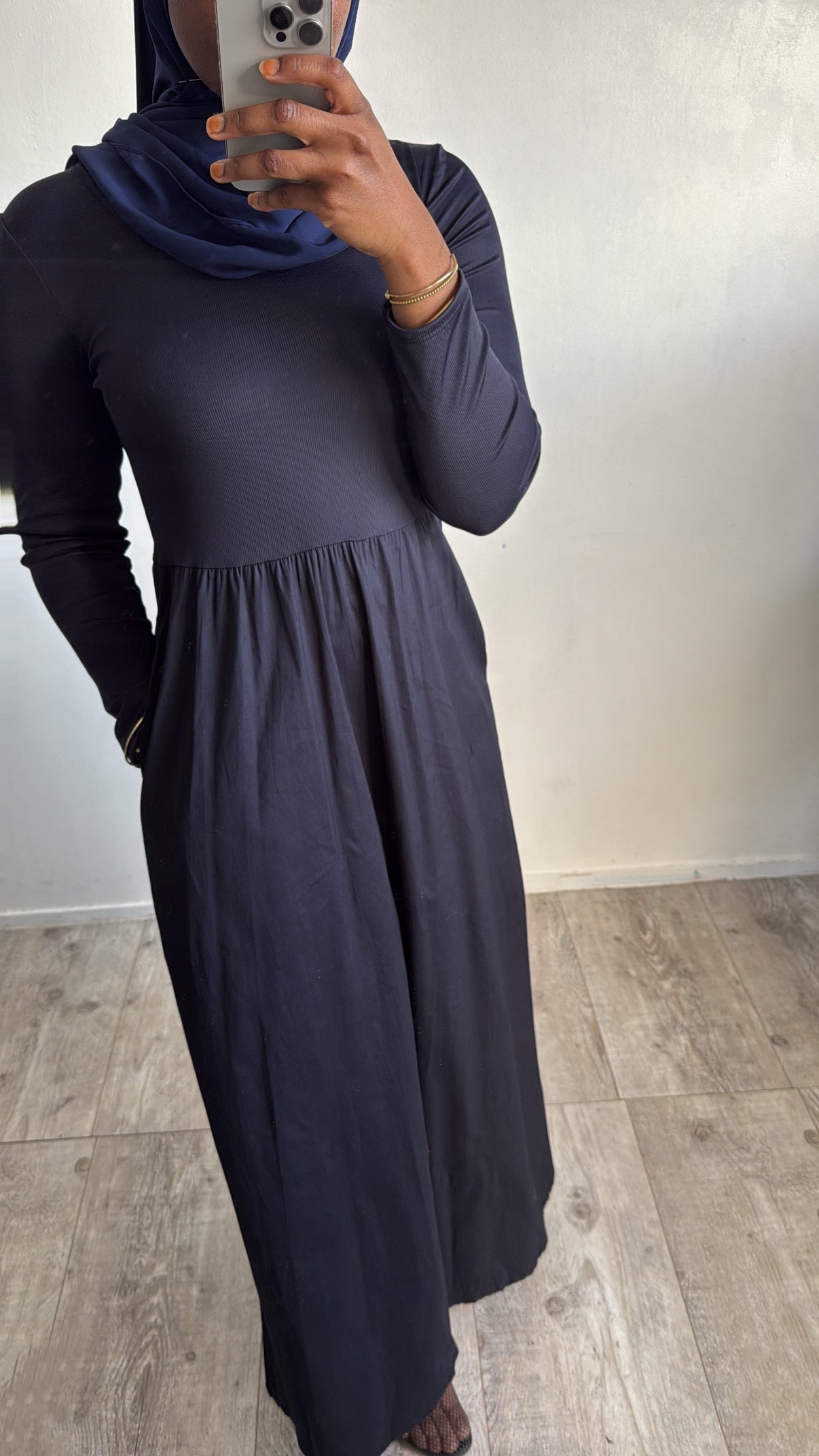 Robe longue confortable