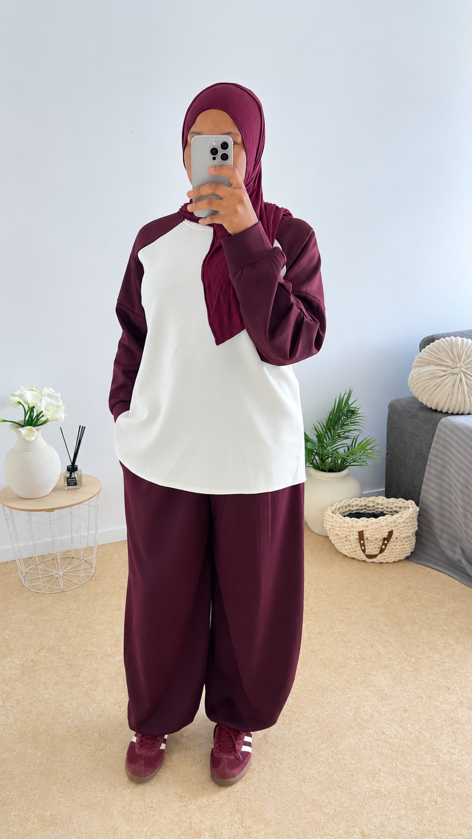 Ensemble bicolore Oversize