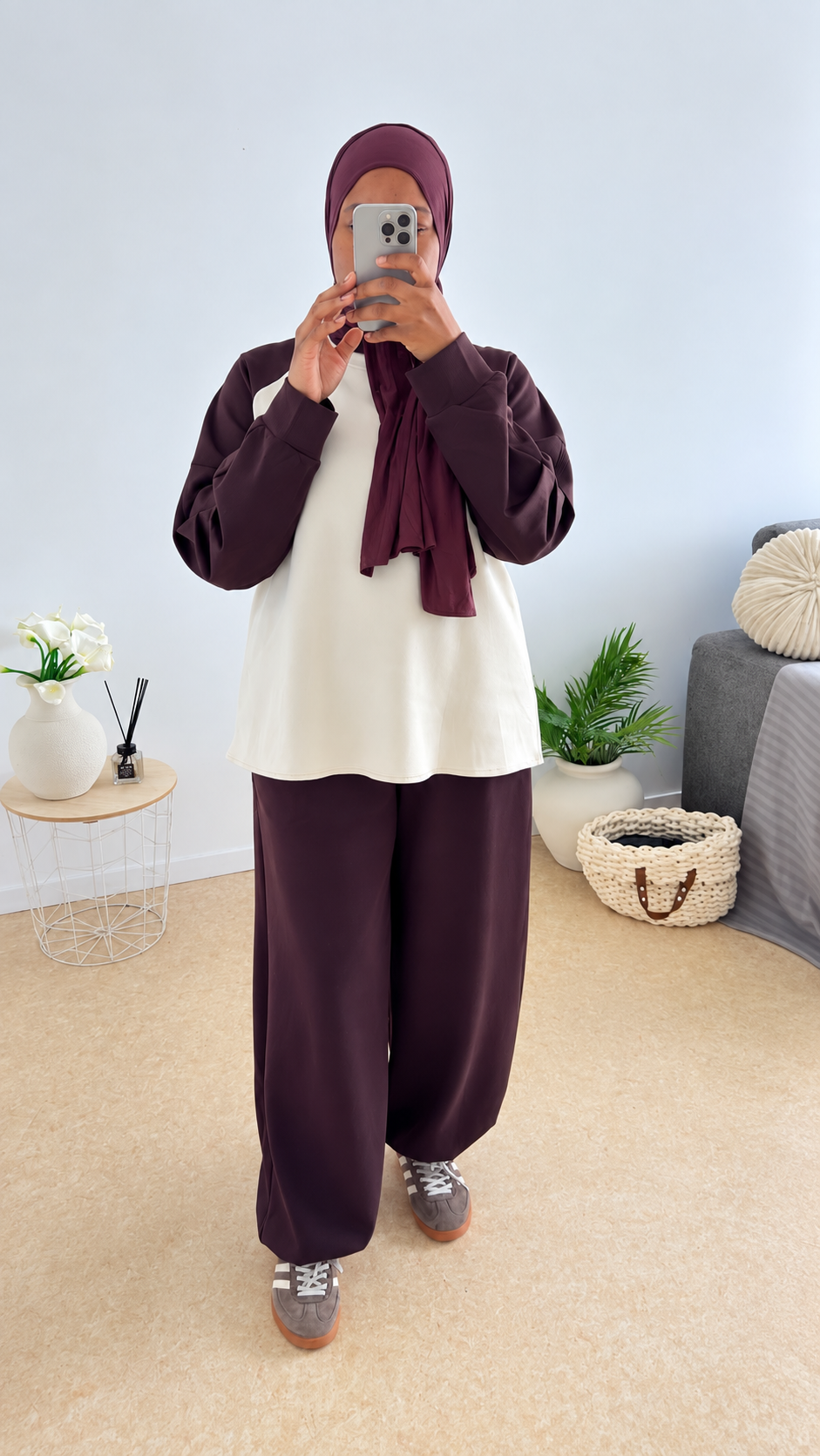 Ensemble bicolore Oversize