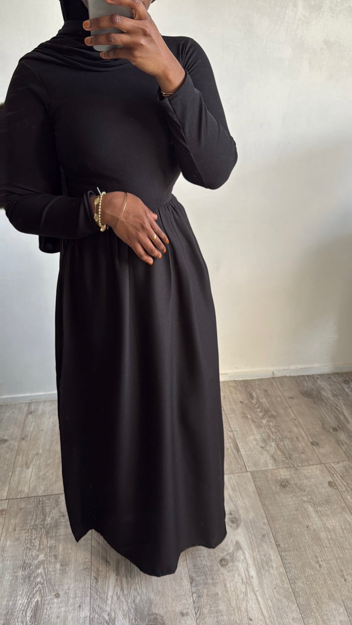 Robe longue confortable